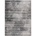 Momeni 2 ft. 3 in. x 7 ft. 6 in. Logan-2 Runner Rug Grey LOGANLGN-2GRY2376